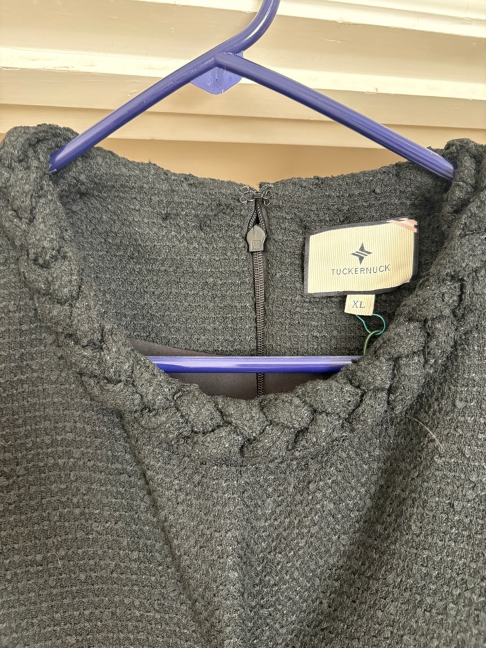 Tuckernuck Black Tweed Jackie Dress - Picture 4 of 5
